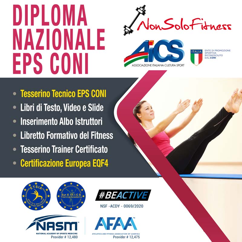 iscriviti al corso di Istruttore Pilates