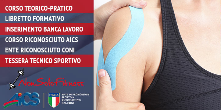 iscriviti al corso di Operatore Taping Posturale e Sportivo - II livello