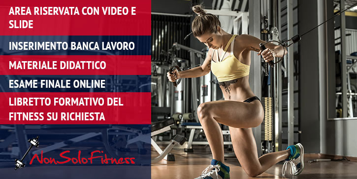 iscriviti al corso di Istruttore Allenamento al femminile